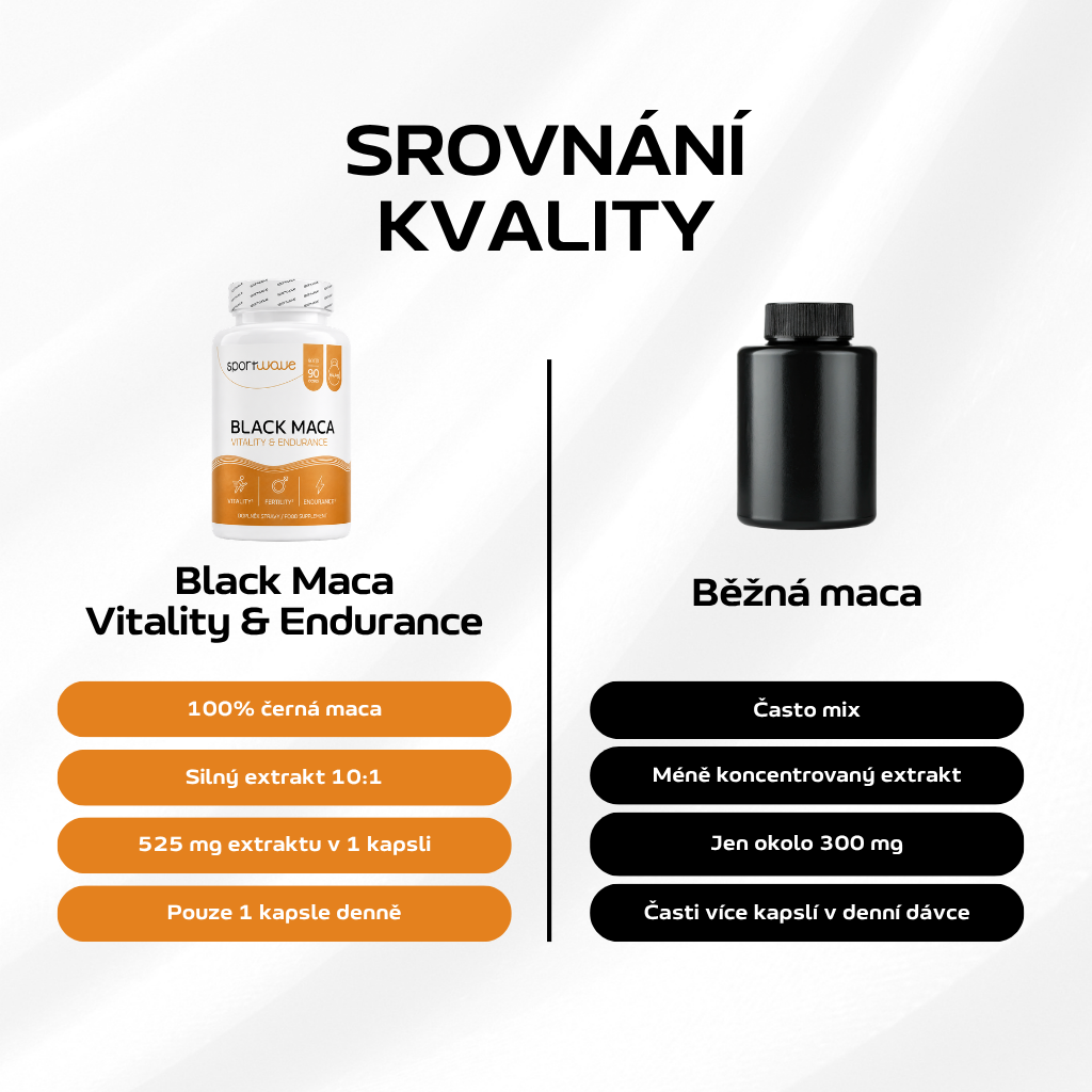 black maca  srovnání